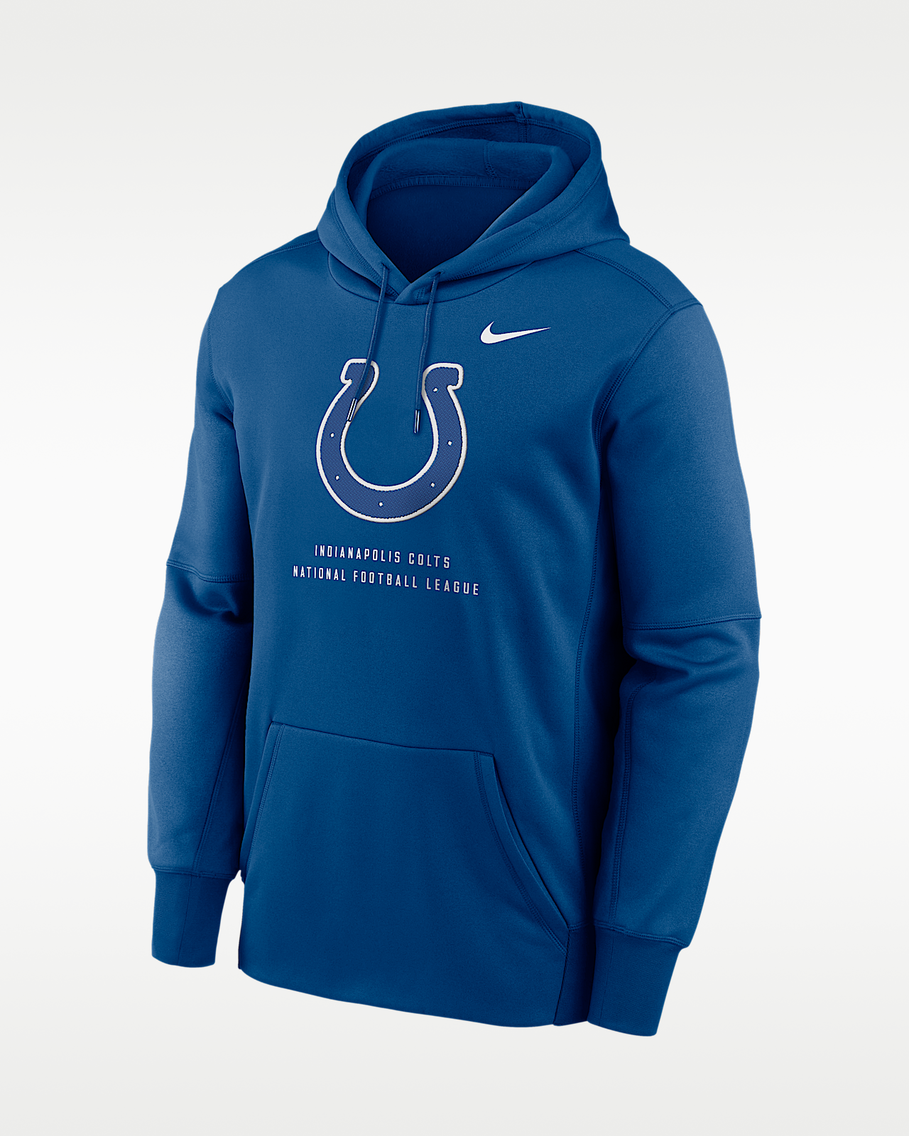Мужское худи Indianapolis Colts Nike Therma NFL Pullover Hoodie