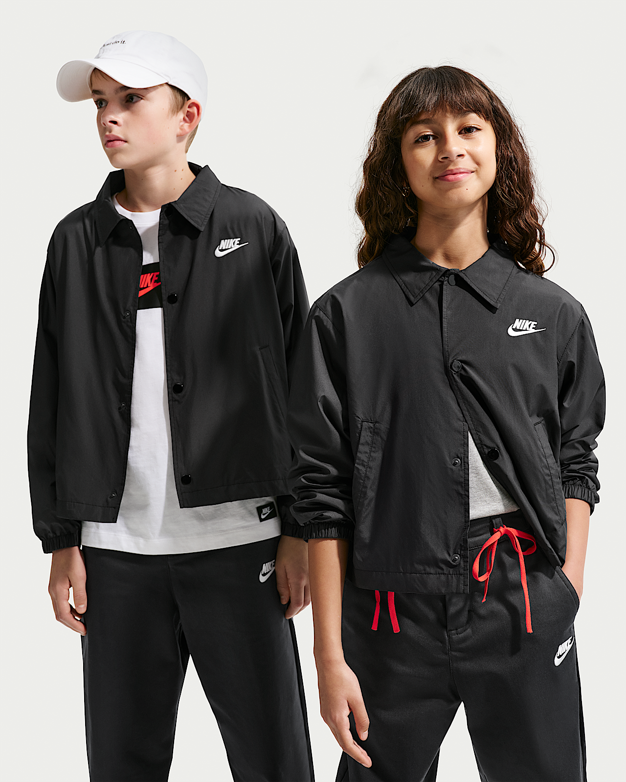 Детская куртка Nike Sportswear Club Big Kids' Repel Coaches'