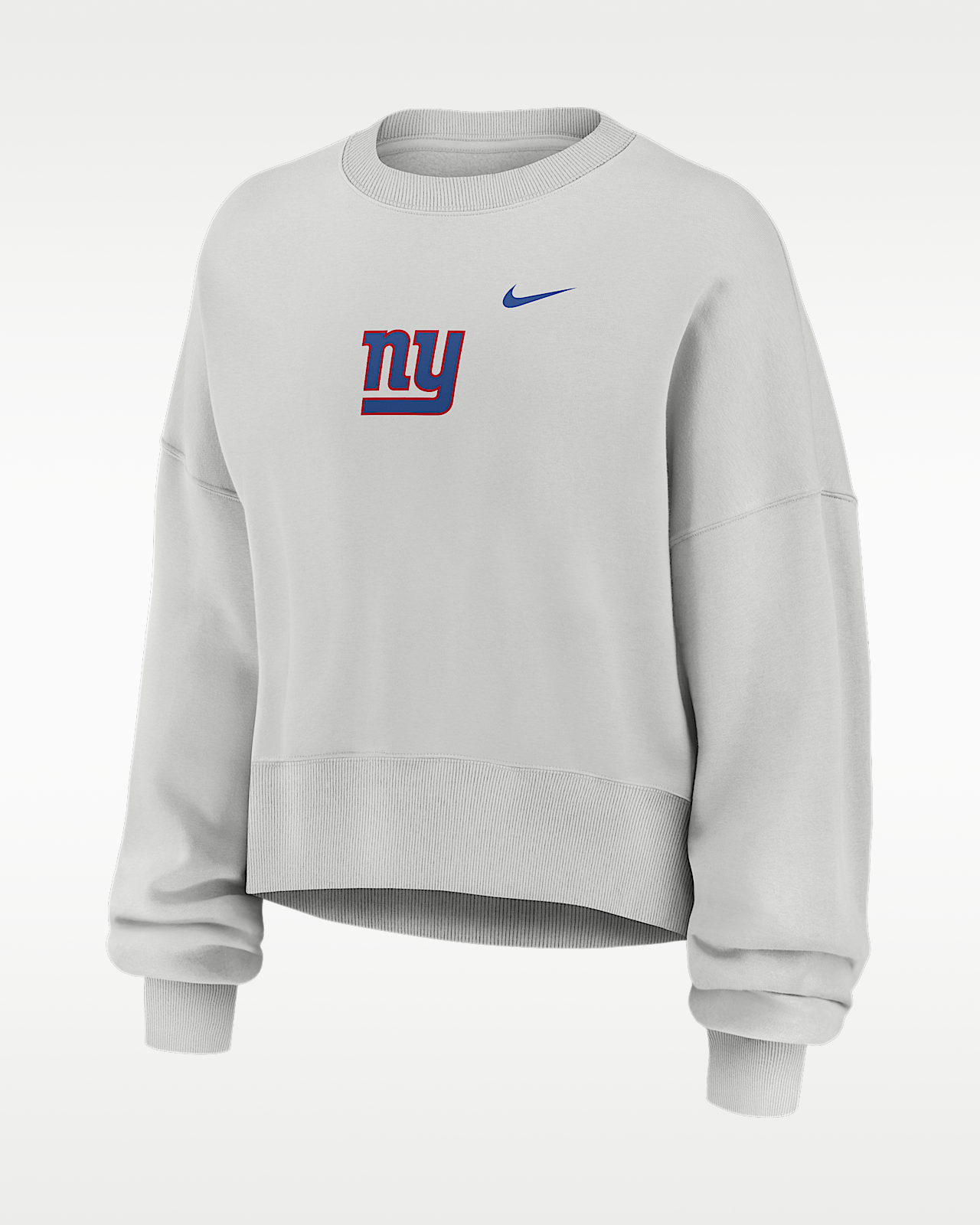 Женские  New York Giants Primetime Phoenix Nike NFL Oversized Pullover Crew