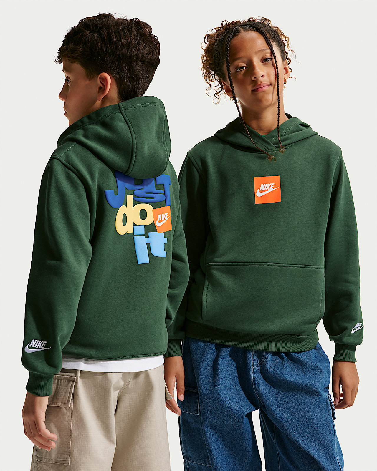 Детское худи Nike Sportswear Club Big Kids' French Terry Hoodie