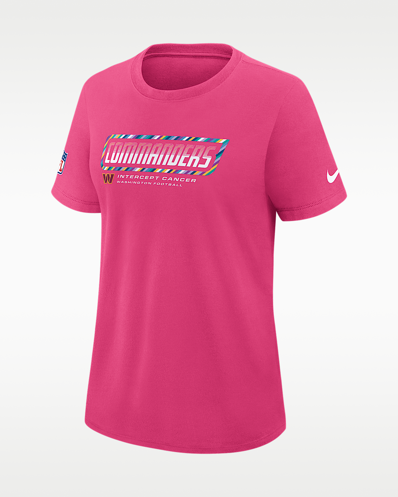 Женская футболка Washington Commanders Crucial Catch Nike Dri-FIT NFL