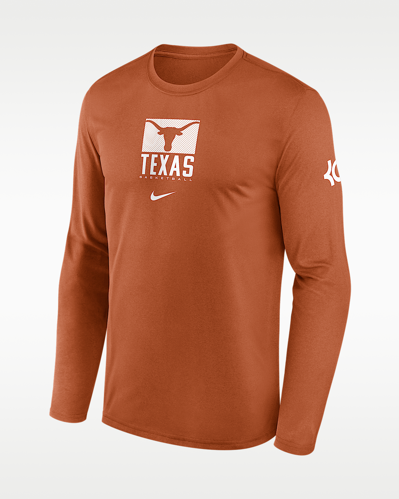 Мужская футболка Texas Courtside Nike Dri-FIT College Long-Sleeve