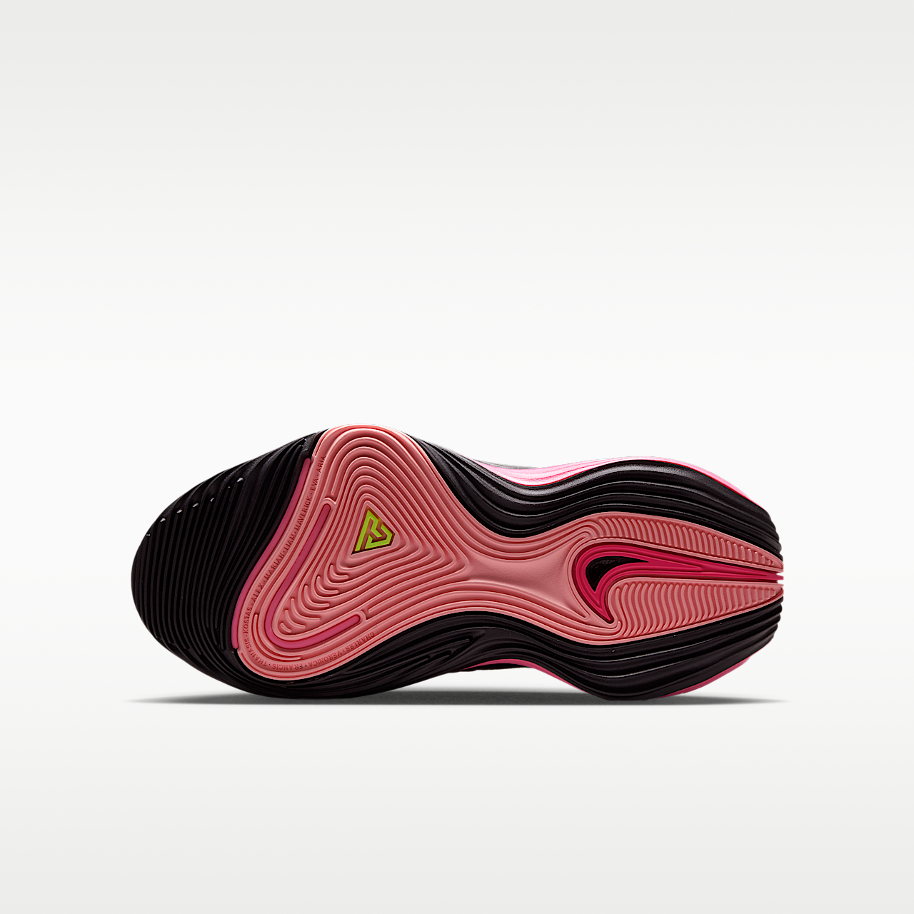Nike  sneaker Hyper Pink/Oracle Pink/Zwart/Volt