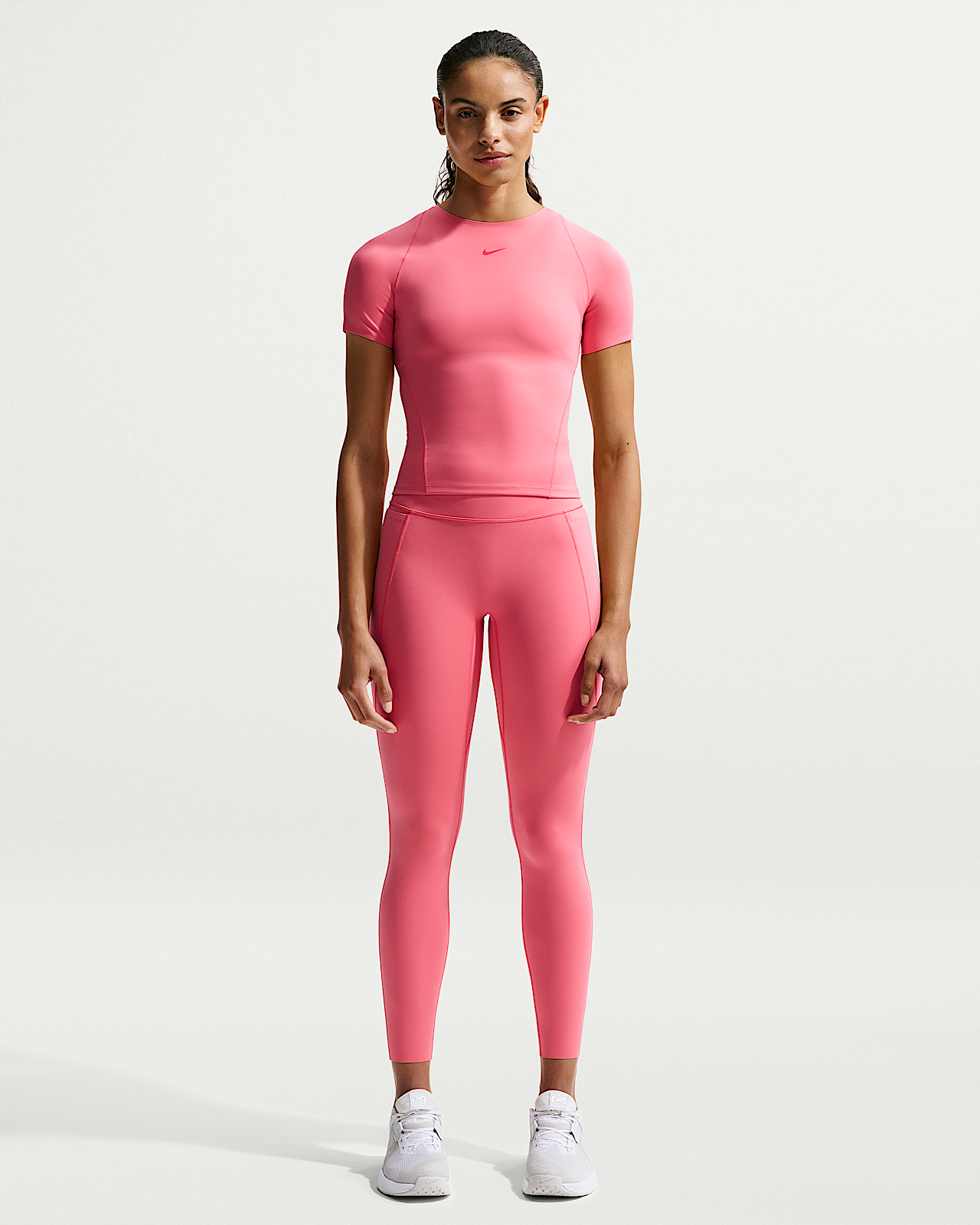 Женские тайтсы Nike Universa High-Waisted 7/8 Leggings with No Front Seam