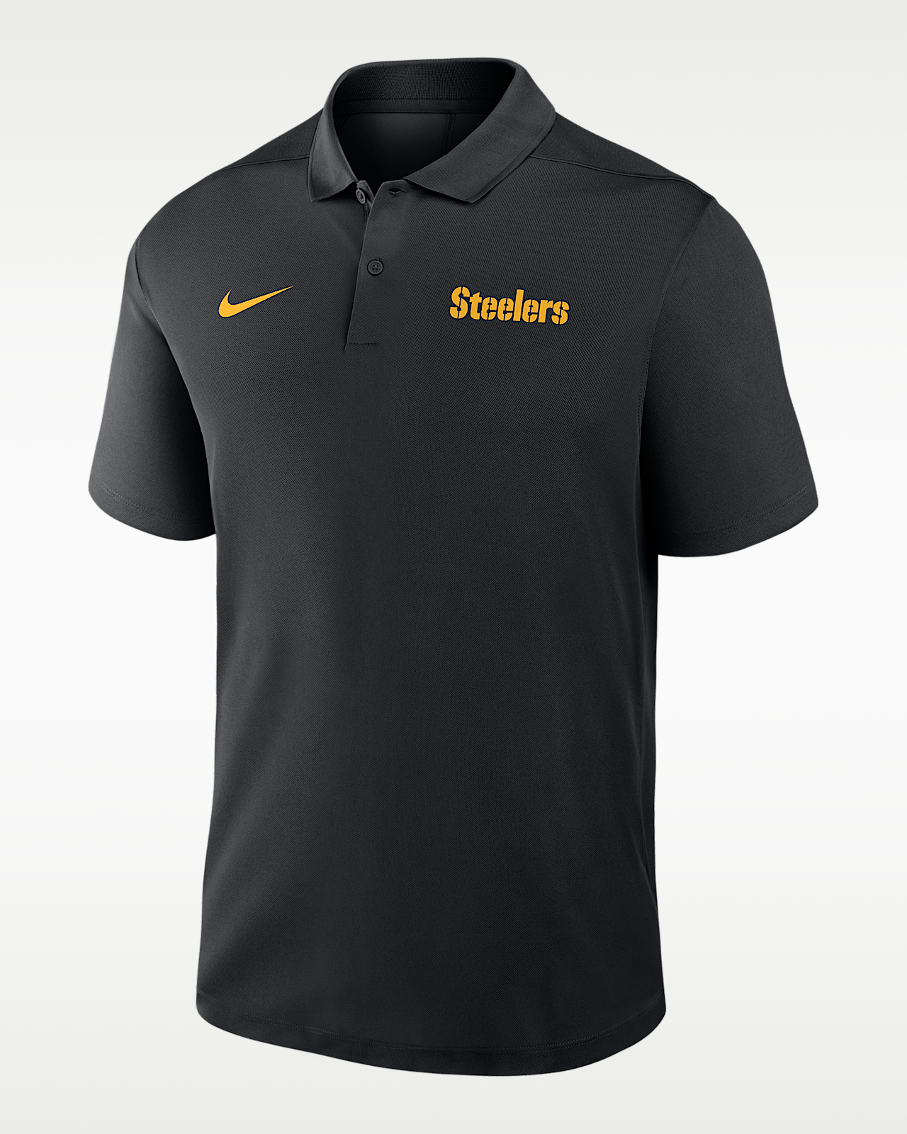 Мужские  Pittsburgh Steelers Wordmark Victory Nike Dri-FIT NFL Polo