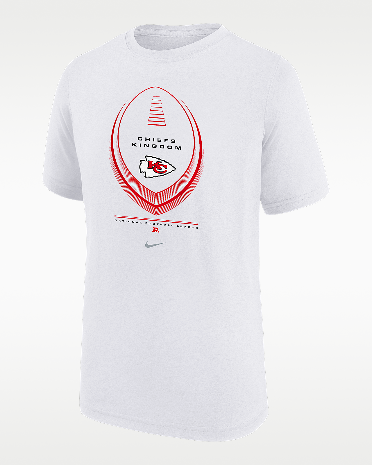 Детская футболка Kansas City Chiefs Icon Legend Edition Big Kids' Nike Dri-FIT NFL