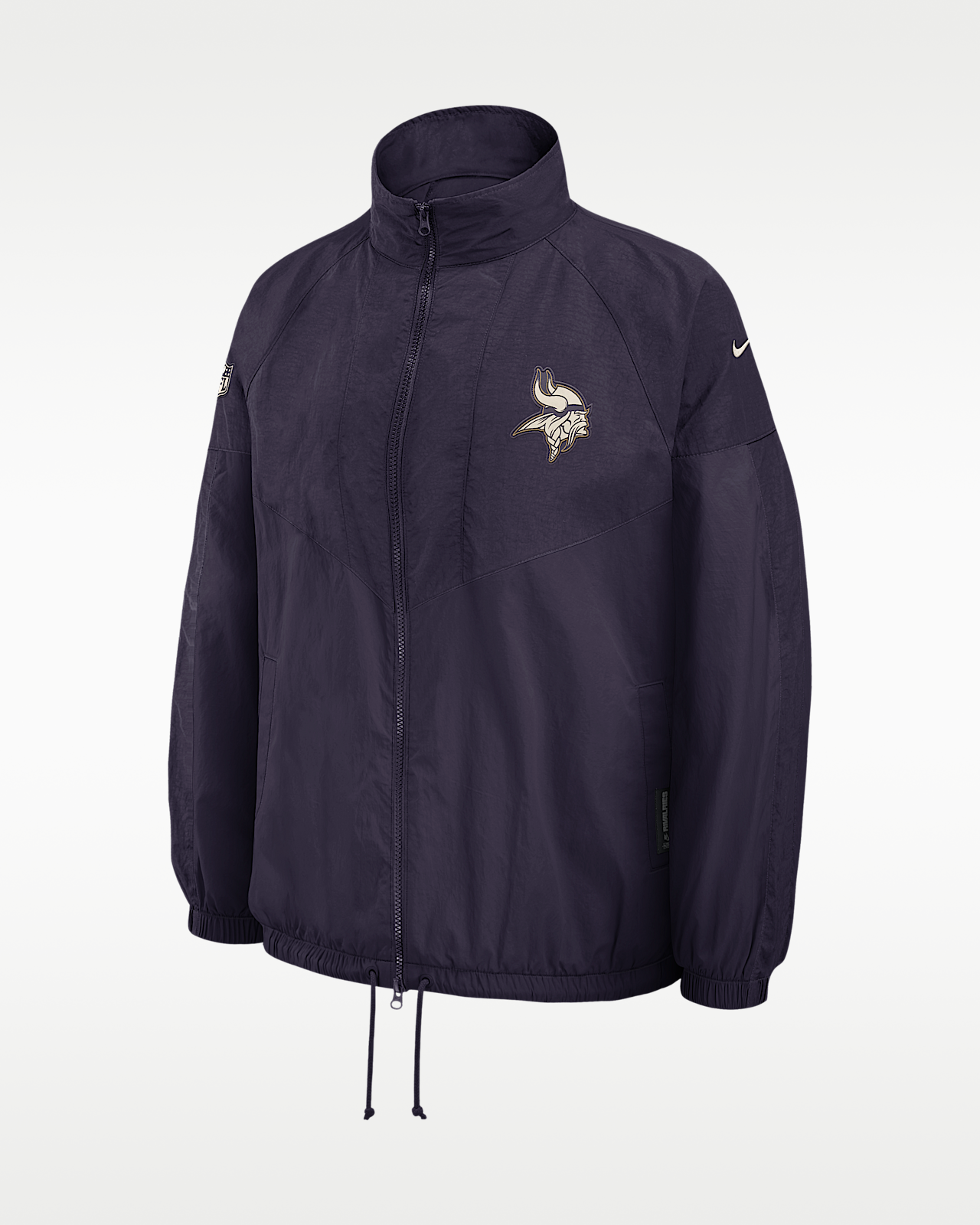Женская куртка Minnesota Vikings Rivalries Collection Nike NFL Oversized Full-Zip