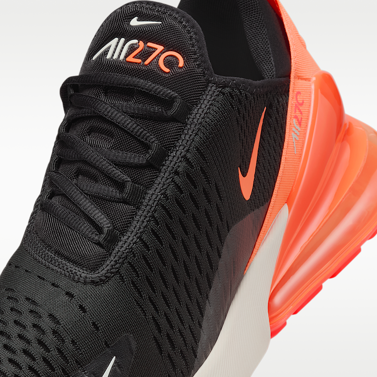Nike Air max 270 sneaker Zwart/Bright Crimson/Phantom/Total Orange