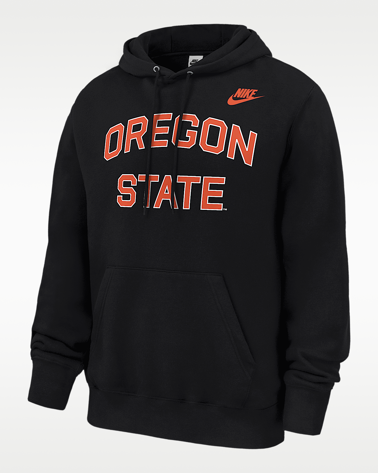 Мужское худи Oregon State Beavers Club Nike Football Fleece Pullover Hoodie для футбола