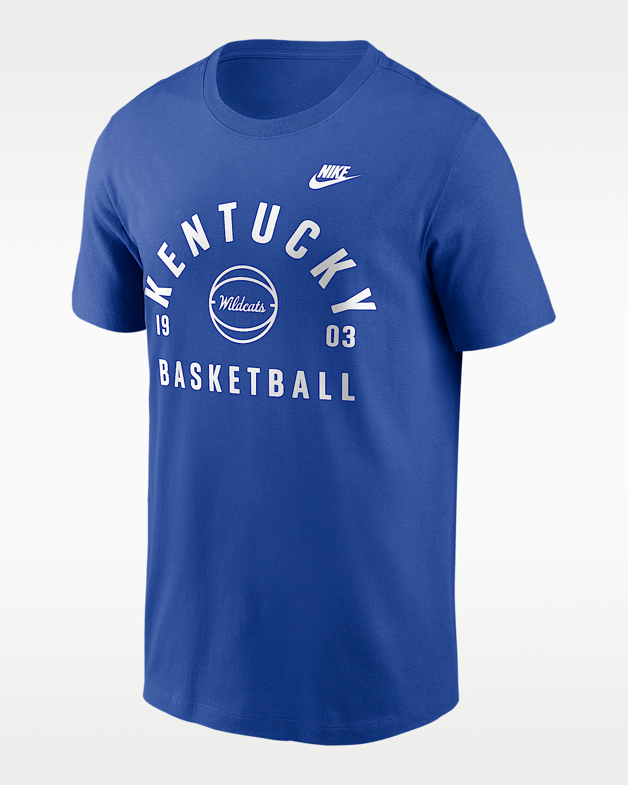 Мужская футболка Kentucky Legacy Basketball Arch Nike College для баскетбола