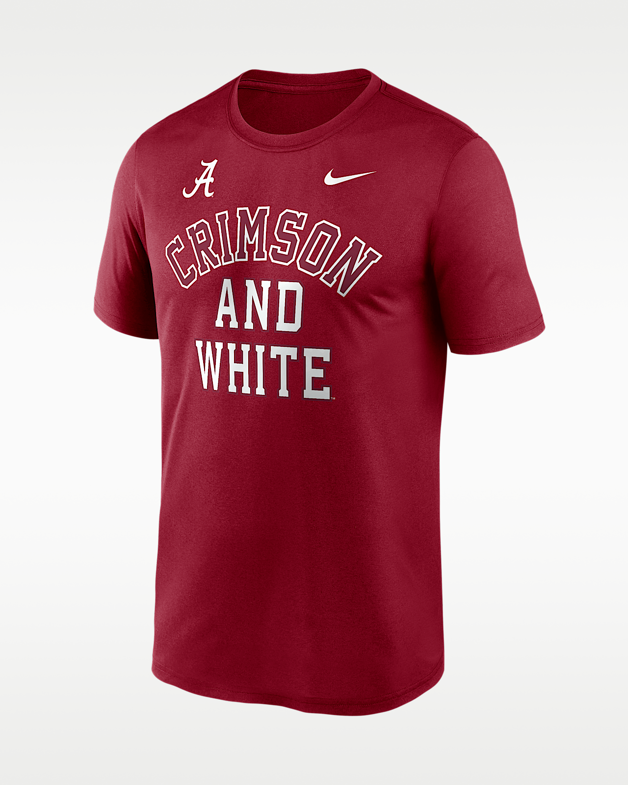 Мужская футболка Alabama Primetime Arch Mantra Legend Nike Dri-FIT College