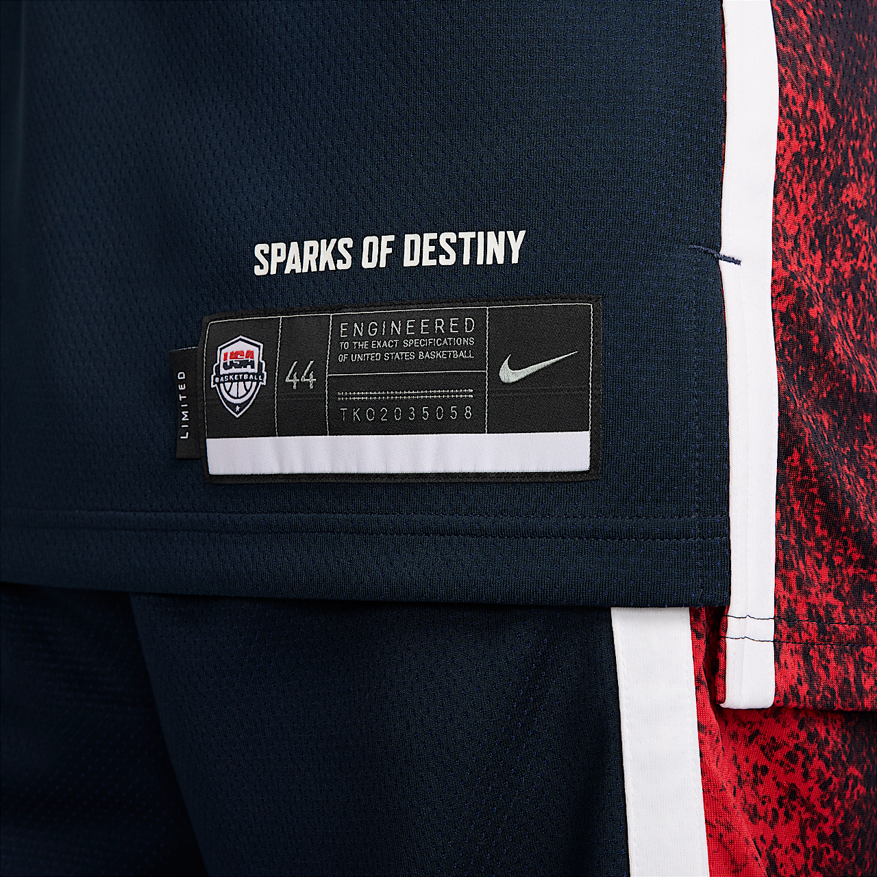 Nike  sneaker Obsidian/Wit