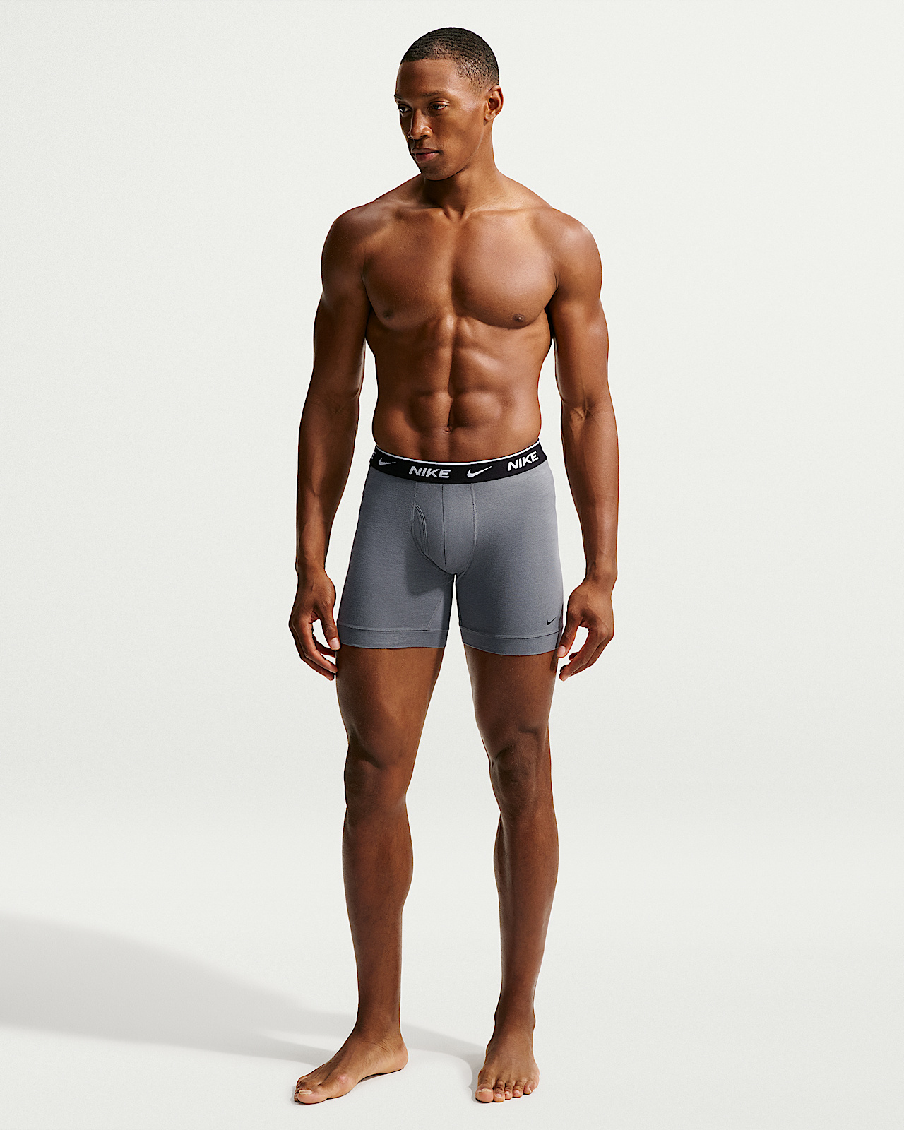 Мужские  Nike Essential Cotton Stretch Dri-FIT 5-Pack Boxer Briefs