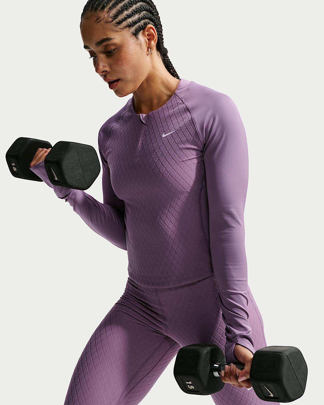 Женские  Nike Pro Sculpt Dri-FIT 1/4-Zip Long-Sleeve Top