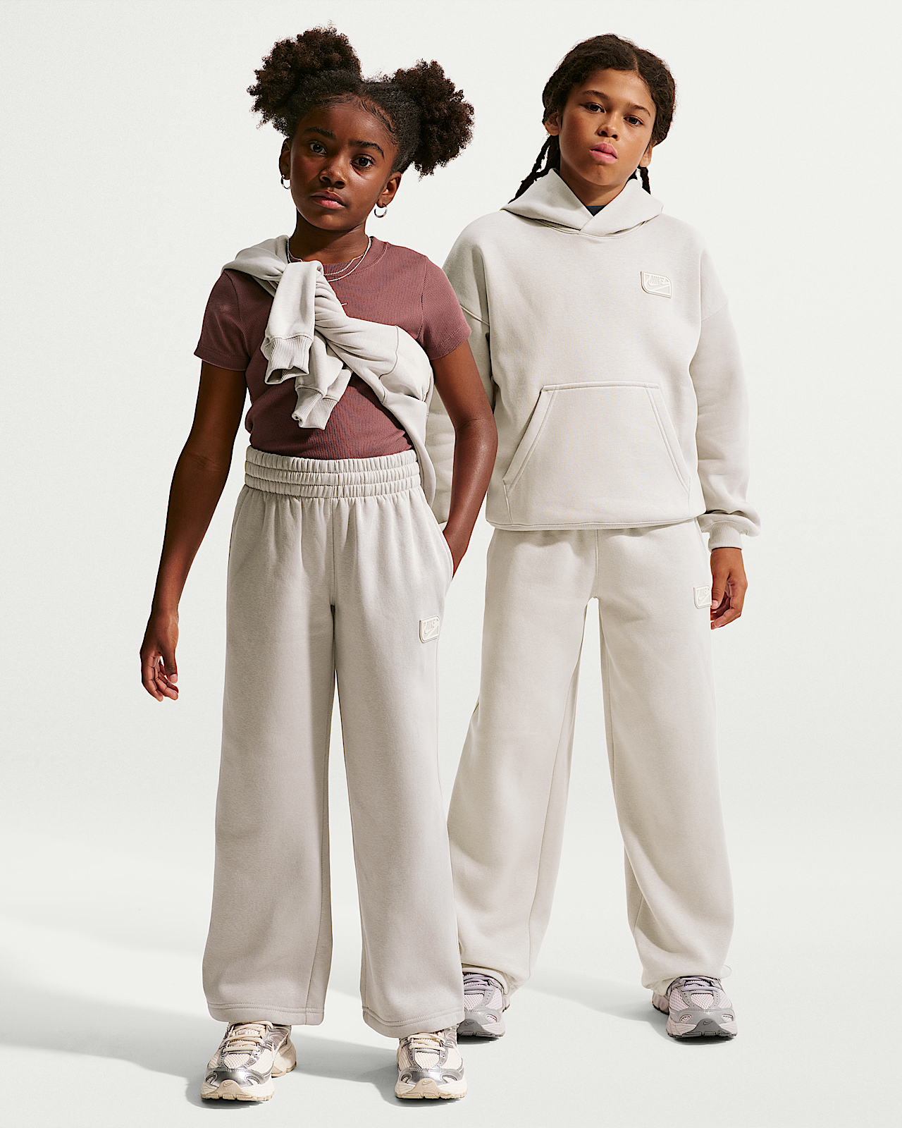 Детские  Nike Sportswear Club Fleece Big Kids' Fleece Open-Hem Pants