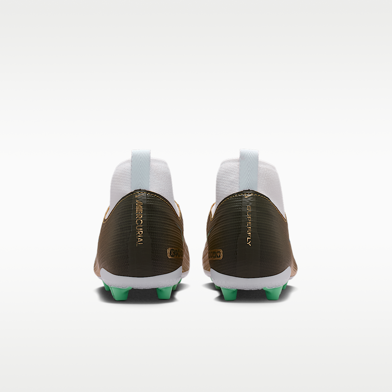 Nike  sneaker Metallic Gold/Green Glow