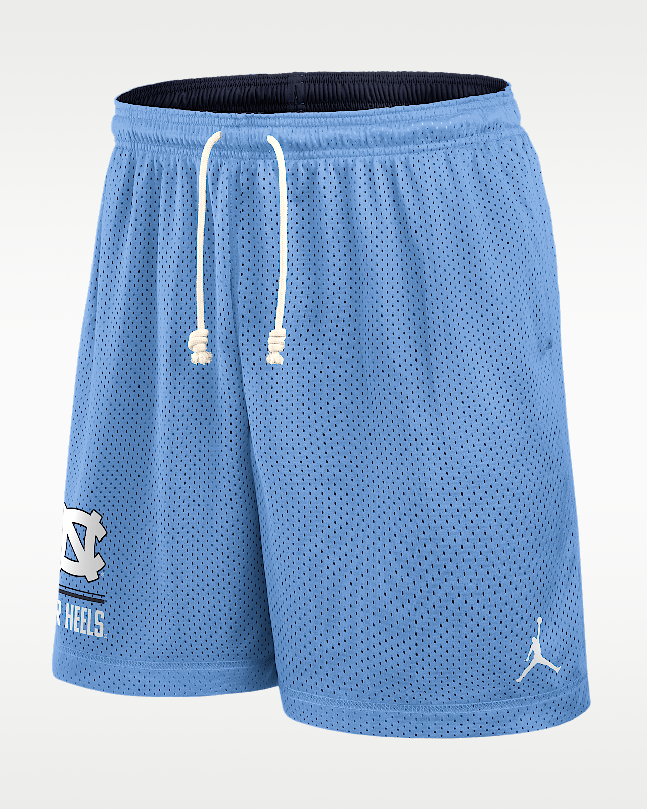 Мужские шорты North Carolina Courtside Jordan Brand Dri-FIT College Reversible Shorts