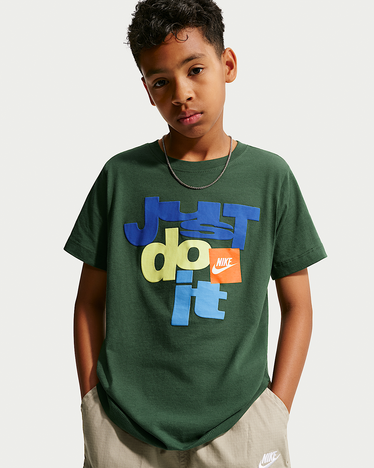 Детская футболка Nike Sportswear Club Big Kids'