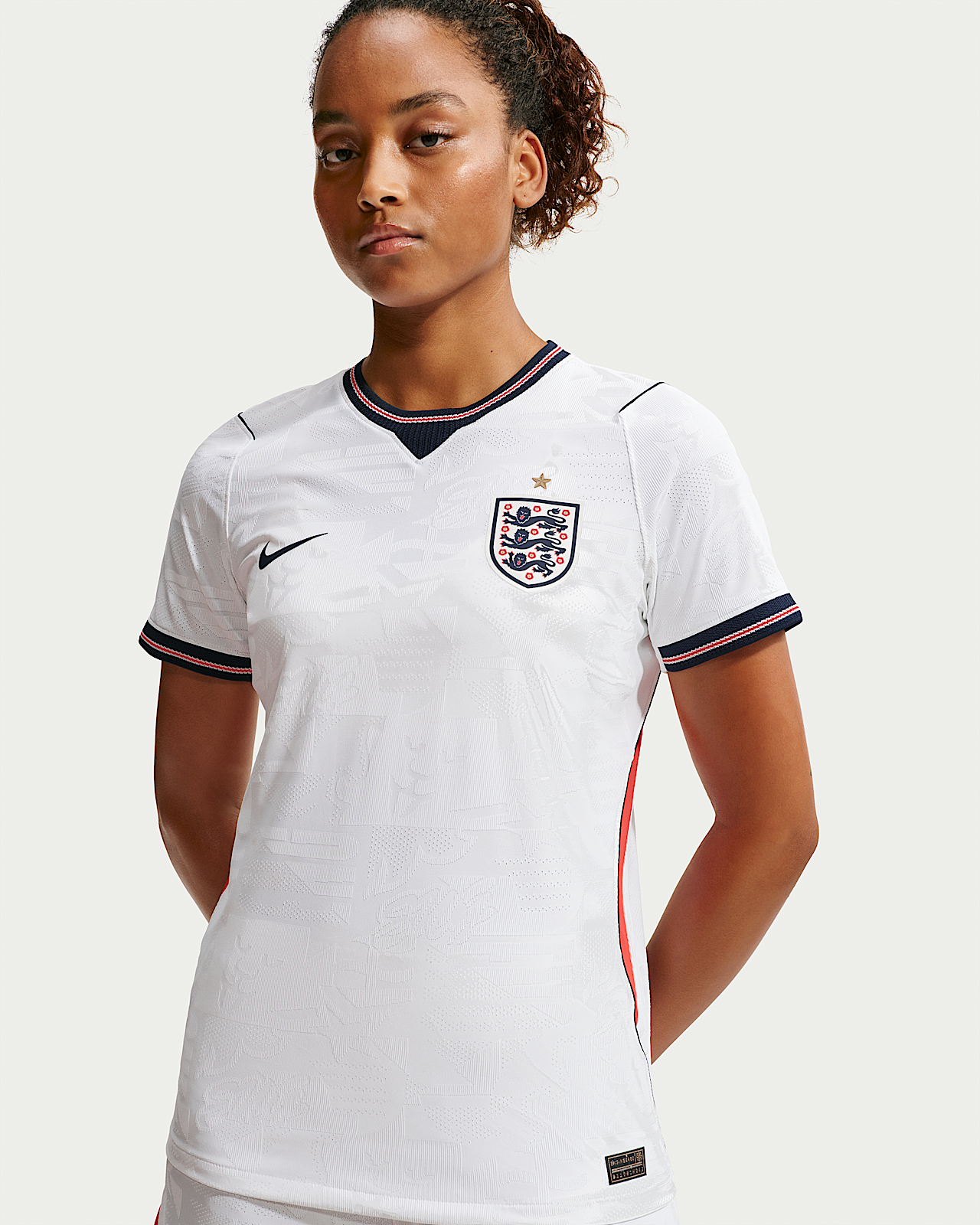 Женские джерси England National Team 2026 Match Home Nike Aero-FIT Soccer Jersey