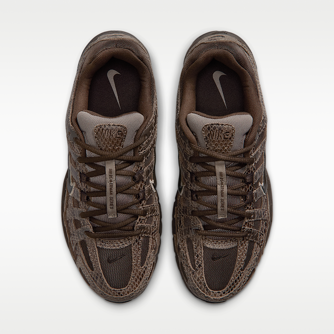 Nike P-6000 sneaker Velvet Brown/British Khaki/Zwart/Light Chocolate