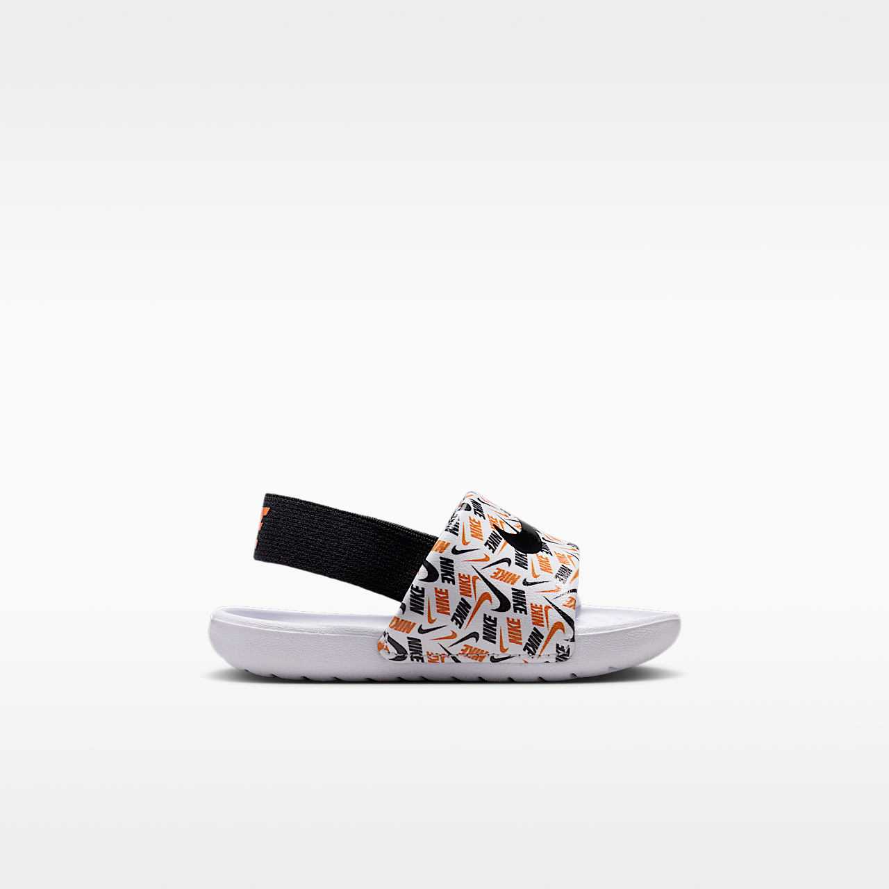 Nike  sneaker Wit/Total Orange/Zwart