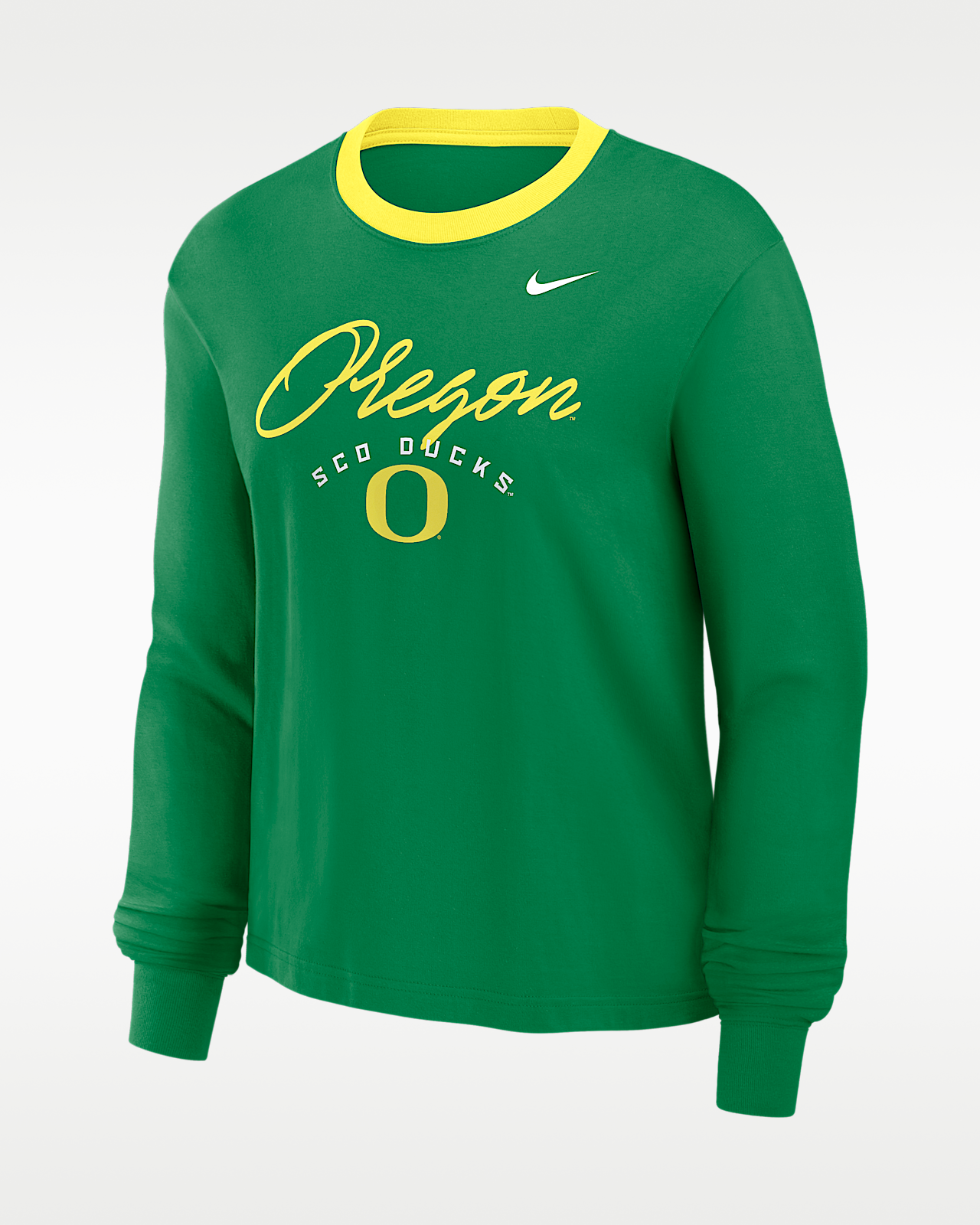 Женская футболка Oregon Legacy Nike College Long-Sleeve