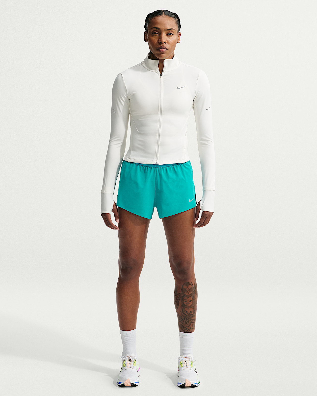Женские шорты Nike Swift Dri-FIT Mid-Rise 2.5" Brief-Lined Shorts для бега