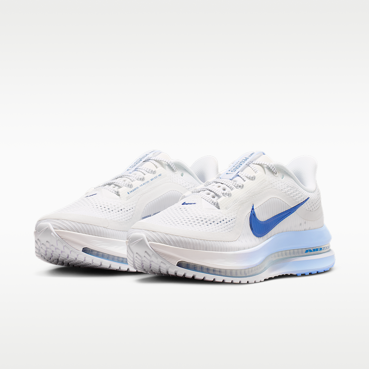 Nike Pegasus sneaker Wit/Aluminum/Sundial/Mystic Navy