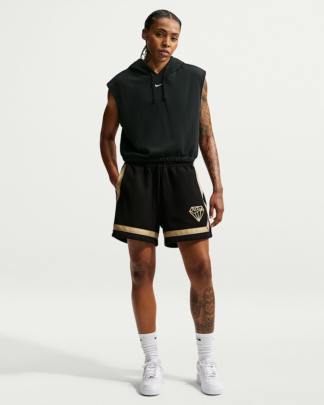 Женские шорты Nike Crossover 5" Fleece Basketball Shorts для баскетбола