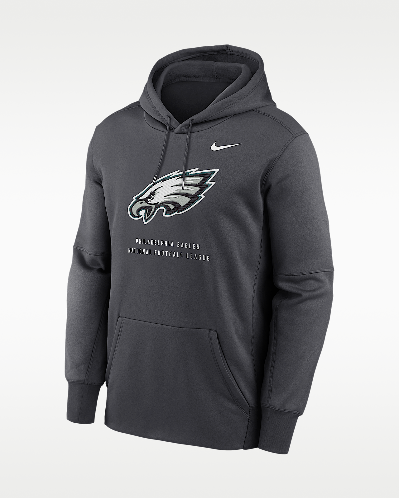 Мужское худи Philadelphia Eagles Nike Therma NFL Pullover Hoodie