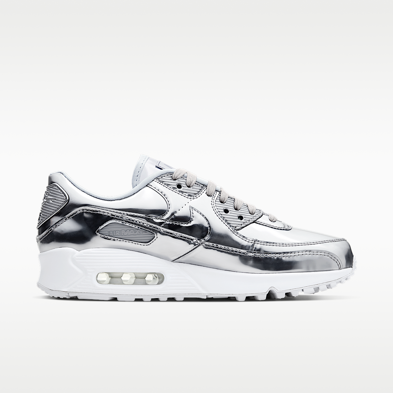Nike Air max 90 sneaker Chrome/Pure Platinum/Wit/Chrome