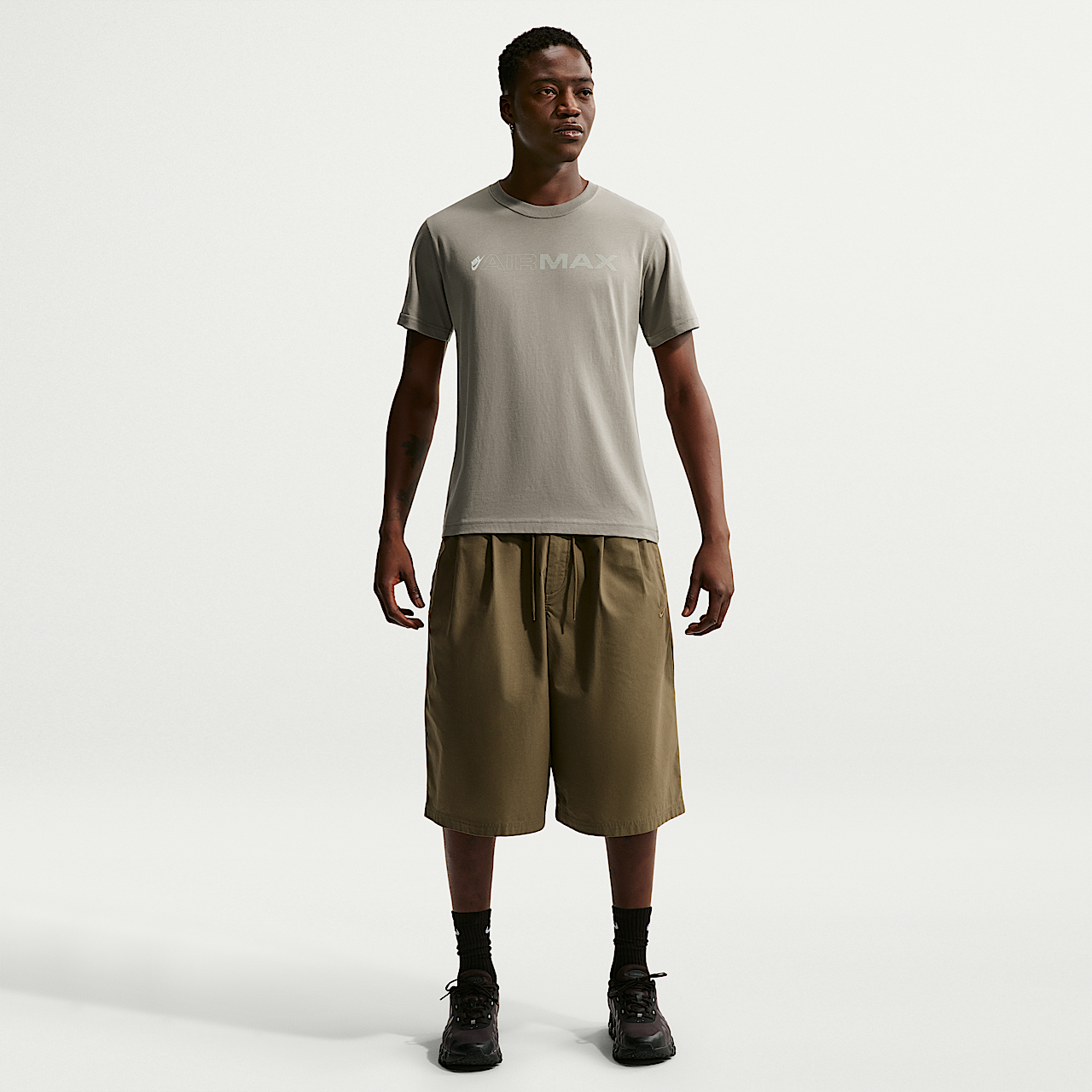 Nike Air Max sneaker Light Army