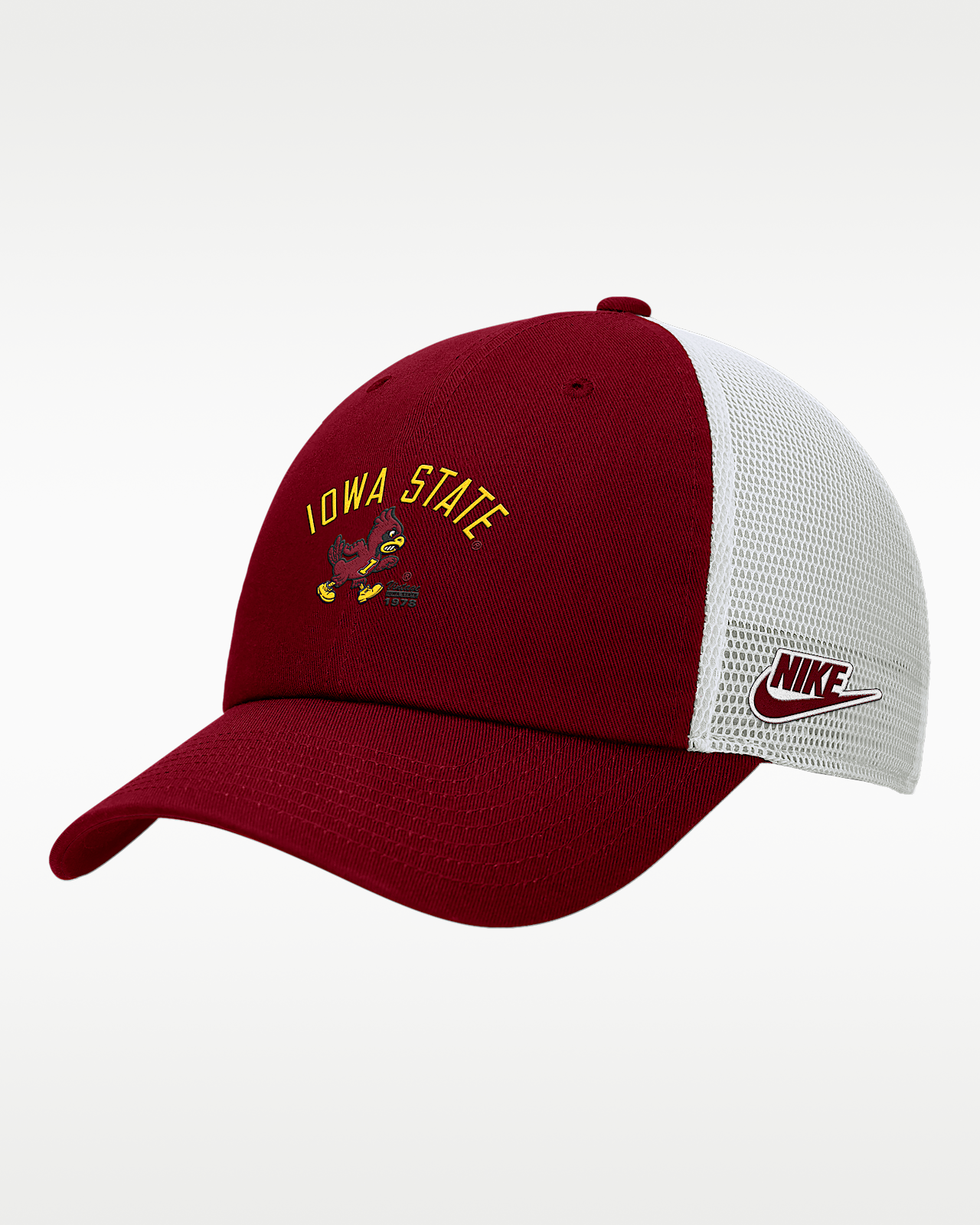 Женская кепка Nike College (Iowa State) Unstructured Trucker Cap