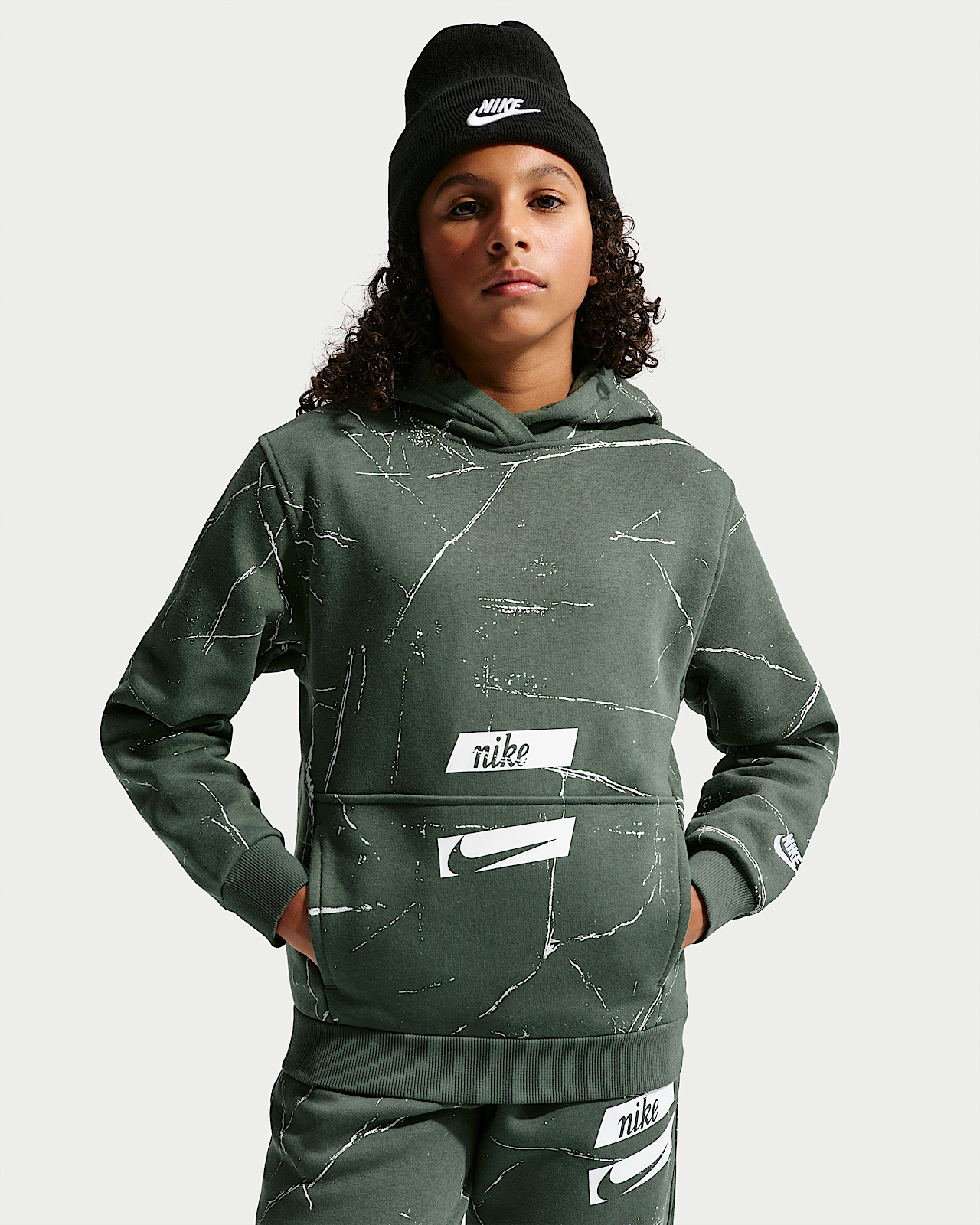 Детское худи Nike Sportswear Club Big Kids' Pullover Hoodie