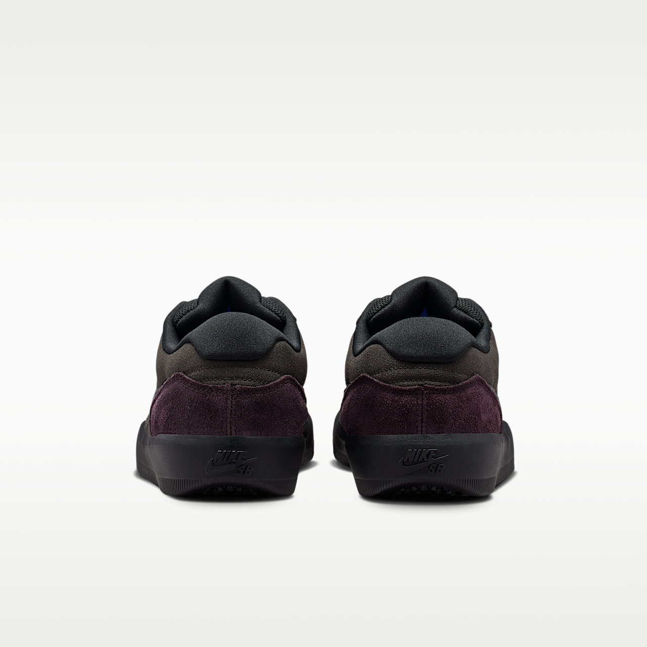 Nike  sneaker Shadow Brown/Burgundy Ash/Racer Blue/Zwart
