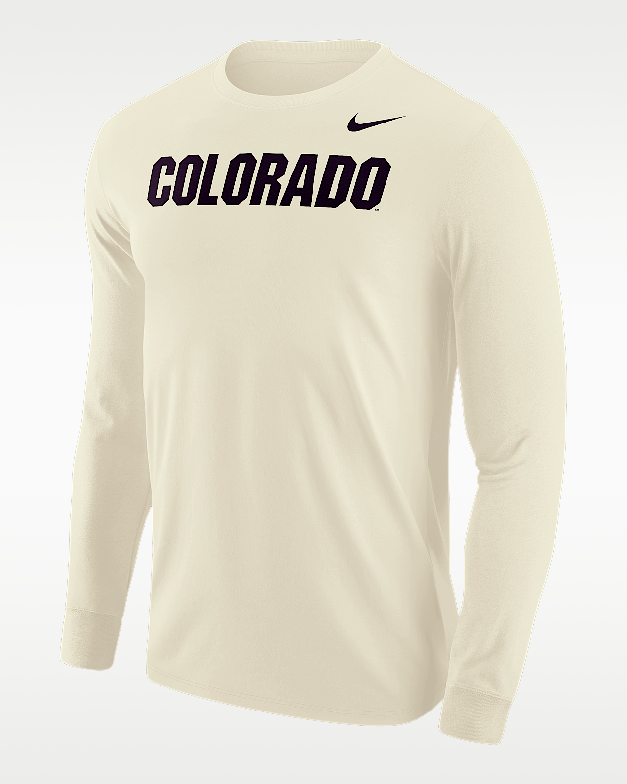 Мужская футболка Colorado Buffaloes Nike Football Long-Sleeve для футбола