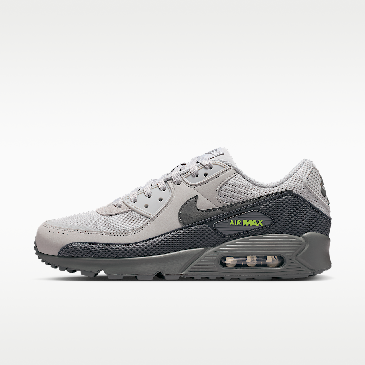Nike Air Max sneaker Light Smoke Grey/Smoke Grey/Volt/Iron Grey