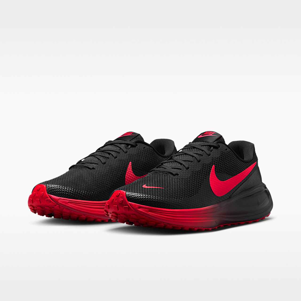 Nike  sneaker Zwart/University Red/Red Orbit