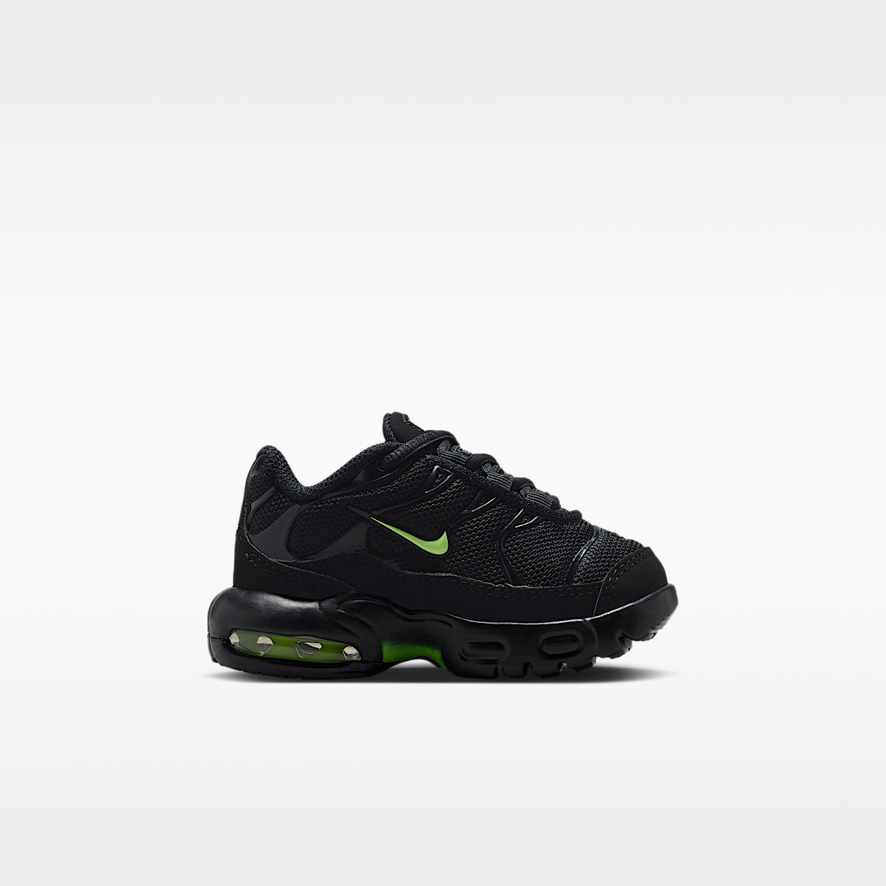 Nike Air Max Plus sneaker Zwart/Zwart/Volt Ice