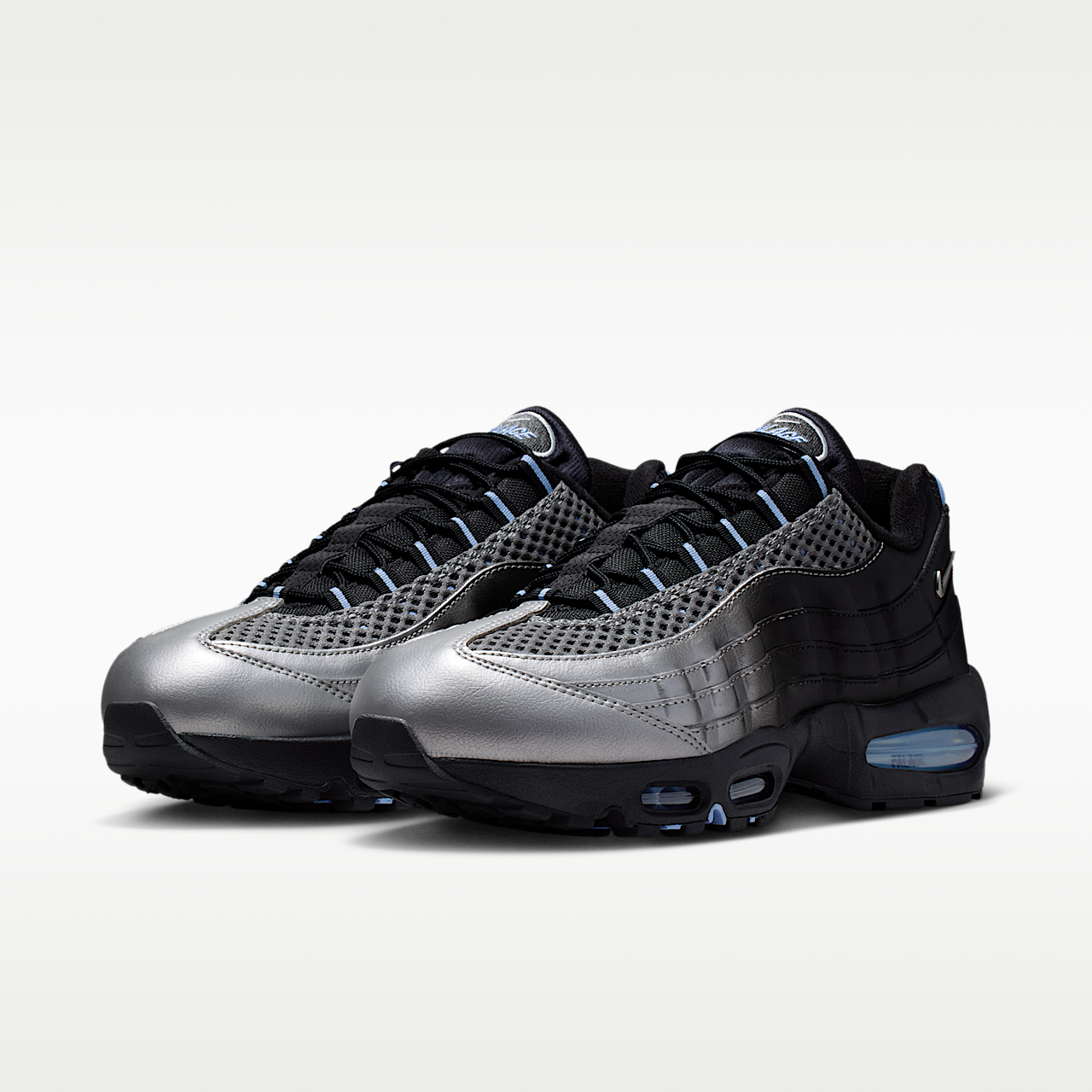 Nike Air Max 95 sneaker Metallic Silver/Zwart/Aluminum