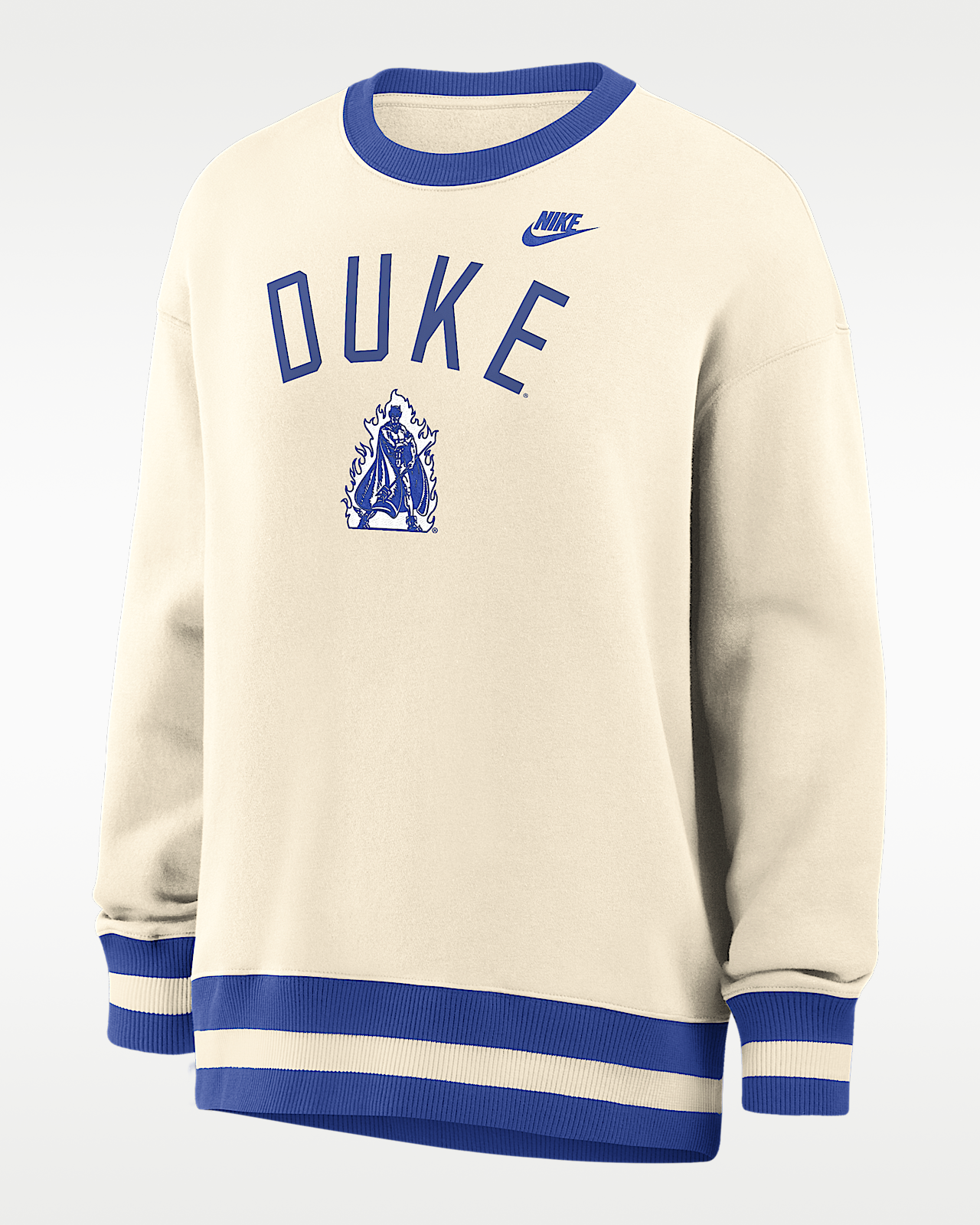 Женские  Duke Legacy Nike College Oversized Pullover Crew