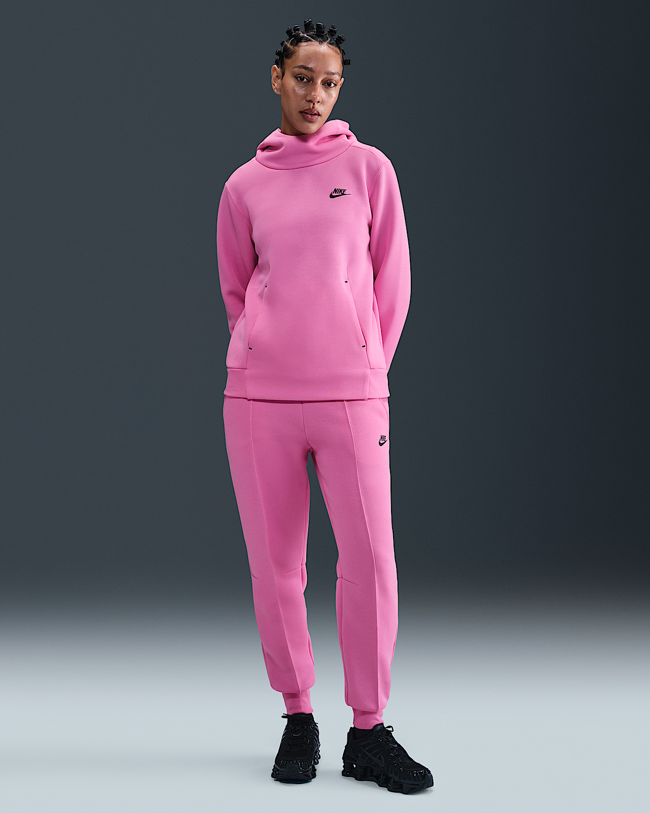 Женские спортивные штаны Nike Sportswear Tech Fleece Mid-Rise Joggers
