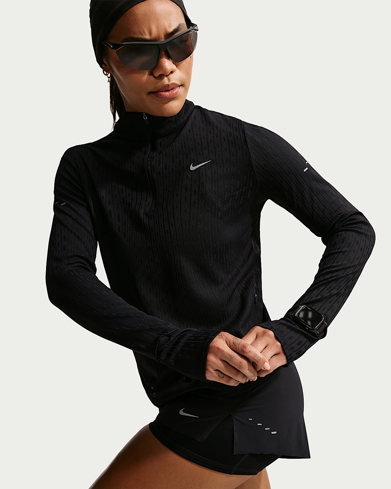 Женские  Nike Swift Aero-FIT 1/2-Zip Top для бега