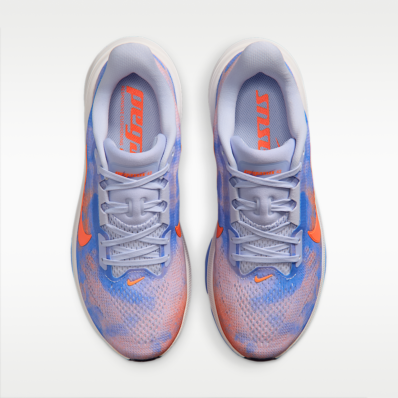 Nike Pegasus sneaker Bleached Lilac/Royal Pulse/Summit White/Hyper Crimson