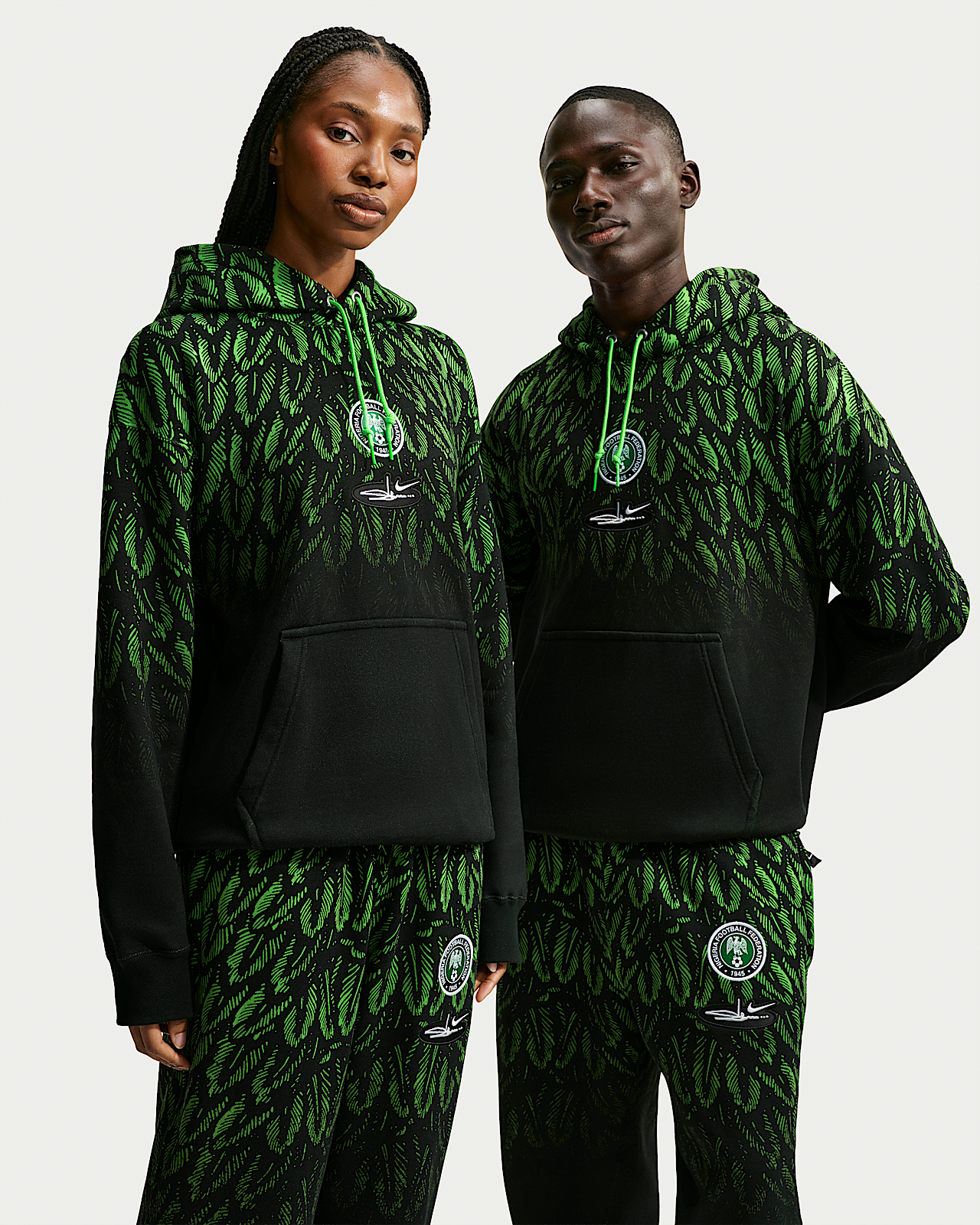 Мужское худи Nike x Nigeria x Slawn Fleece Pullover Hoodie