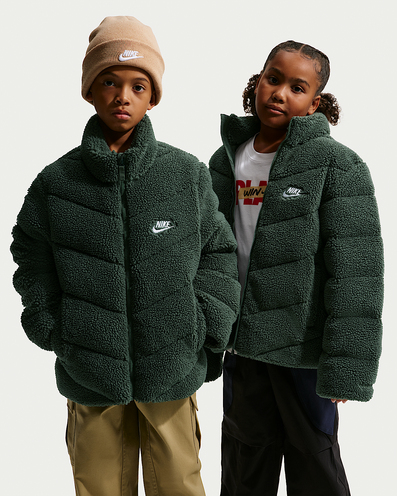 Детская куртка Nike Sportswear Big Kids' Therma-FIT Loose Puffer