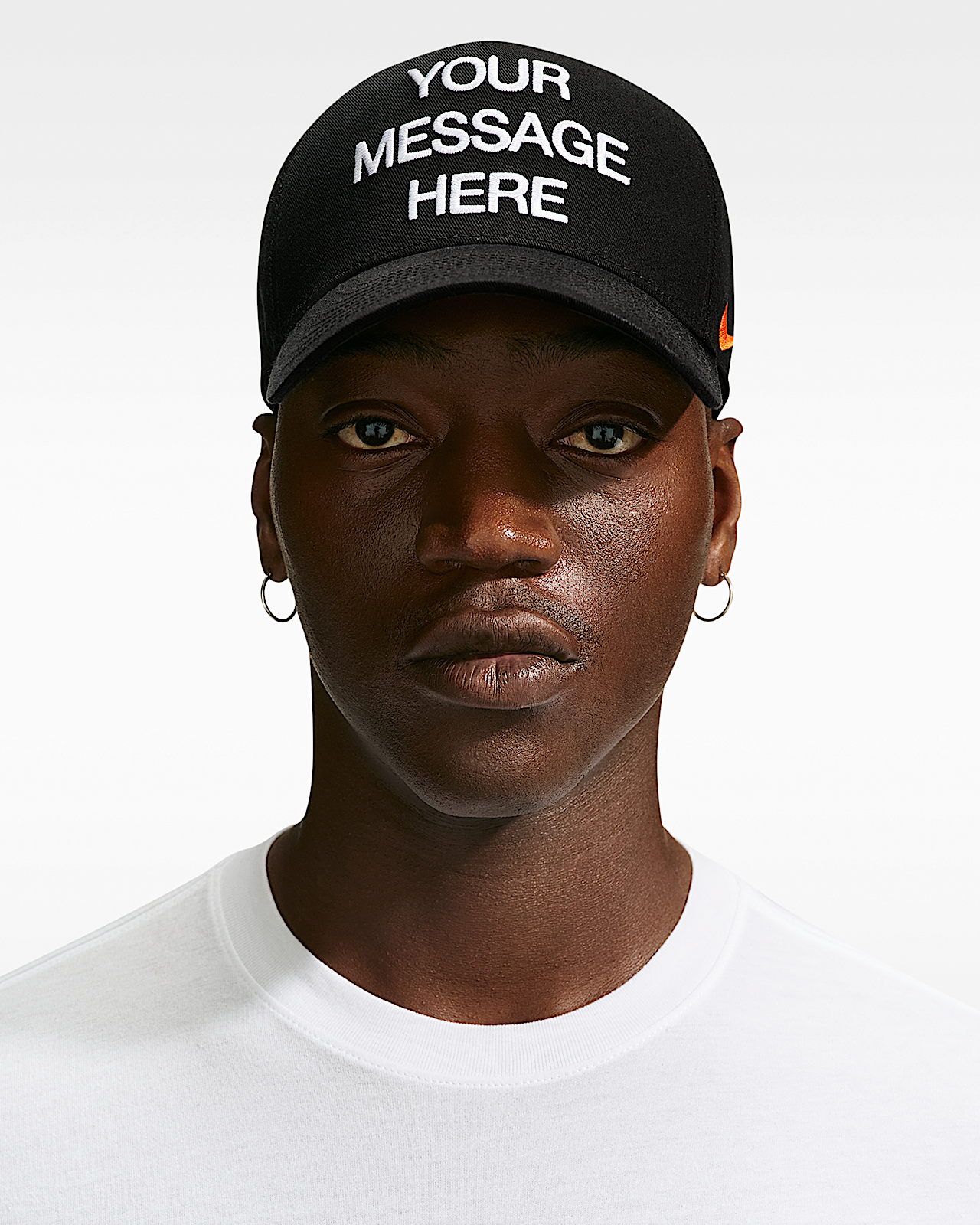 Женская кепка Nike Rise "Your Message Here" Structured A-Frame Cap