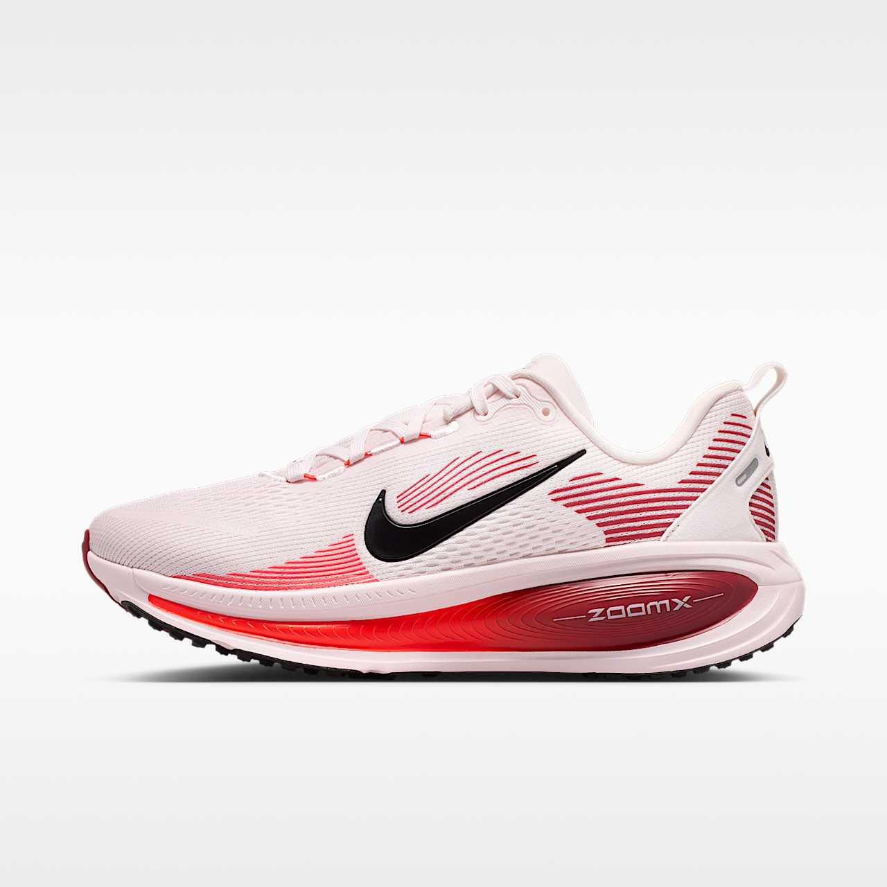 Nike Vomero sneaker Pearl Pink/Team Crimson/Bright Crimson/Zwart