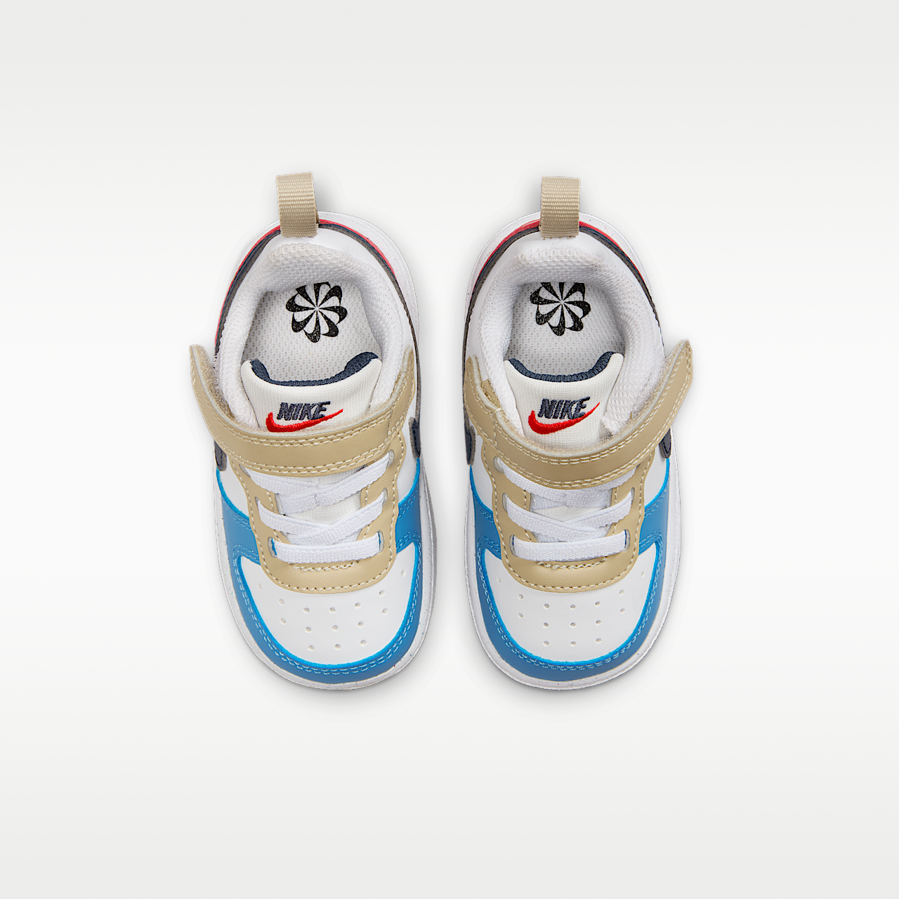 Nike  sneaker Wit/Light Crimson/Blue Beyond/Thunder Blue