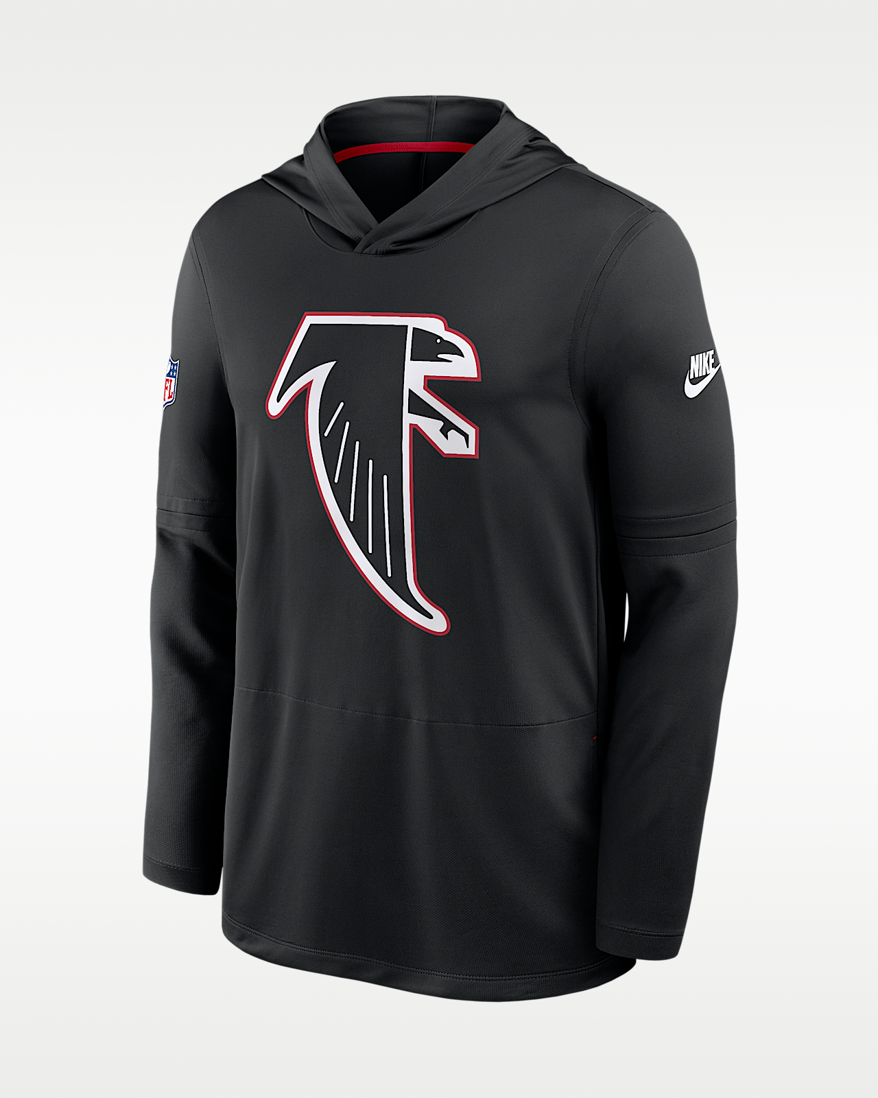 Мужские  Atlanta Falcons Alt Nike Dri-FIT NFL Long-Sleeve Hooded Top